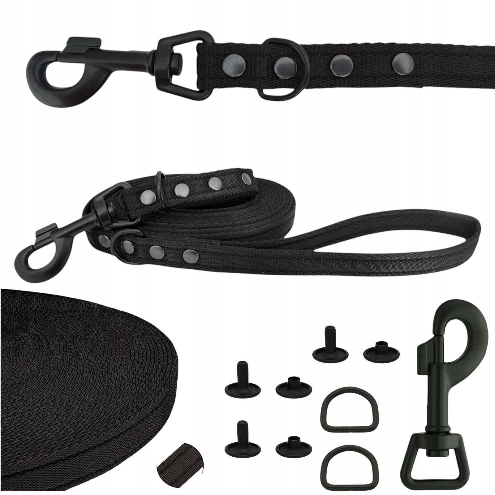 Vodítko Lanko Lonž Prošívané Polypropylen Odolné Silné Protiskluzové 5M 20MM