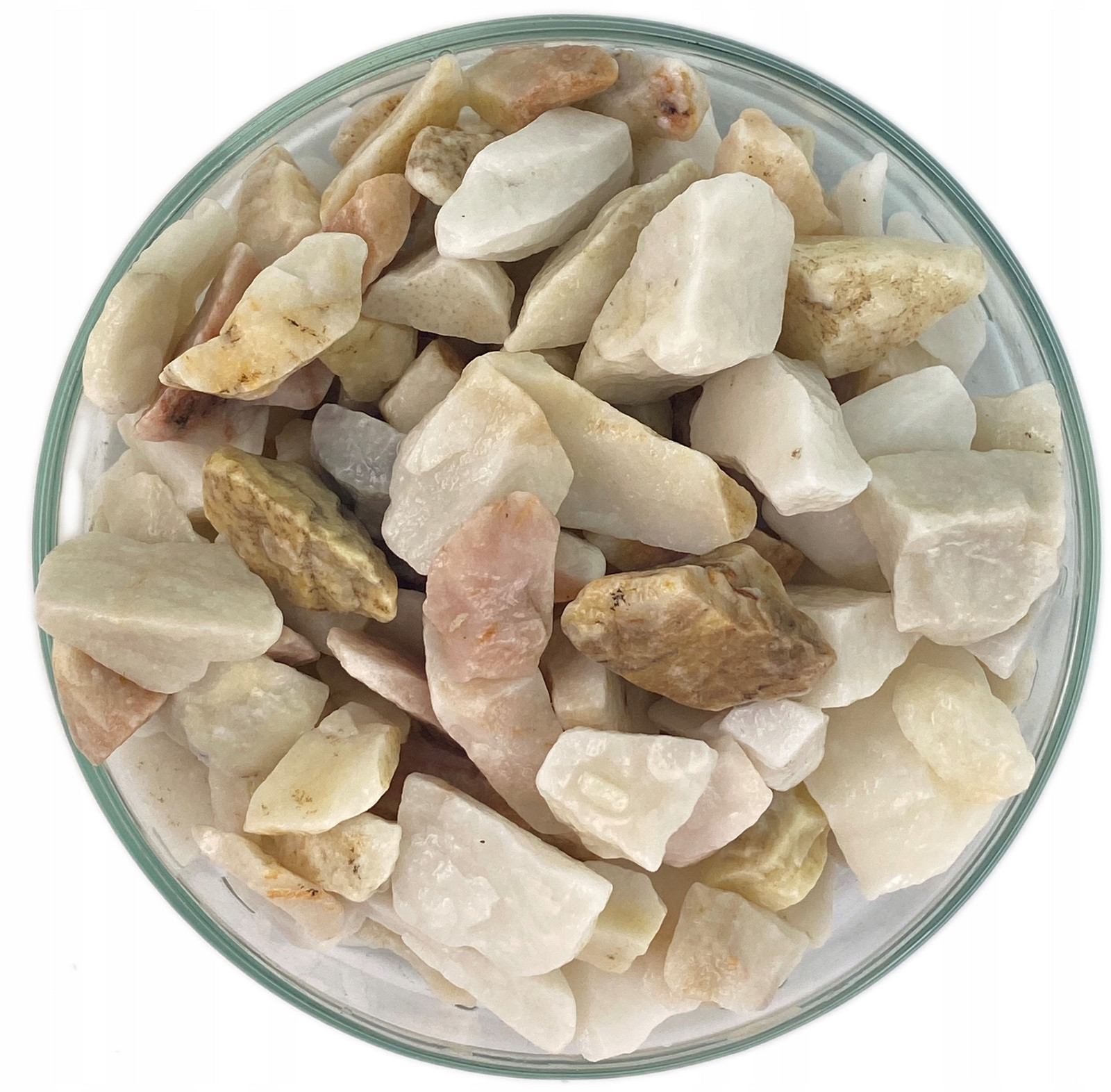 Stelivo Do Akvária Štěrk Bílé Krémové 15-20mm 30KG