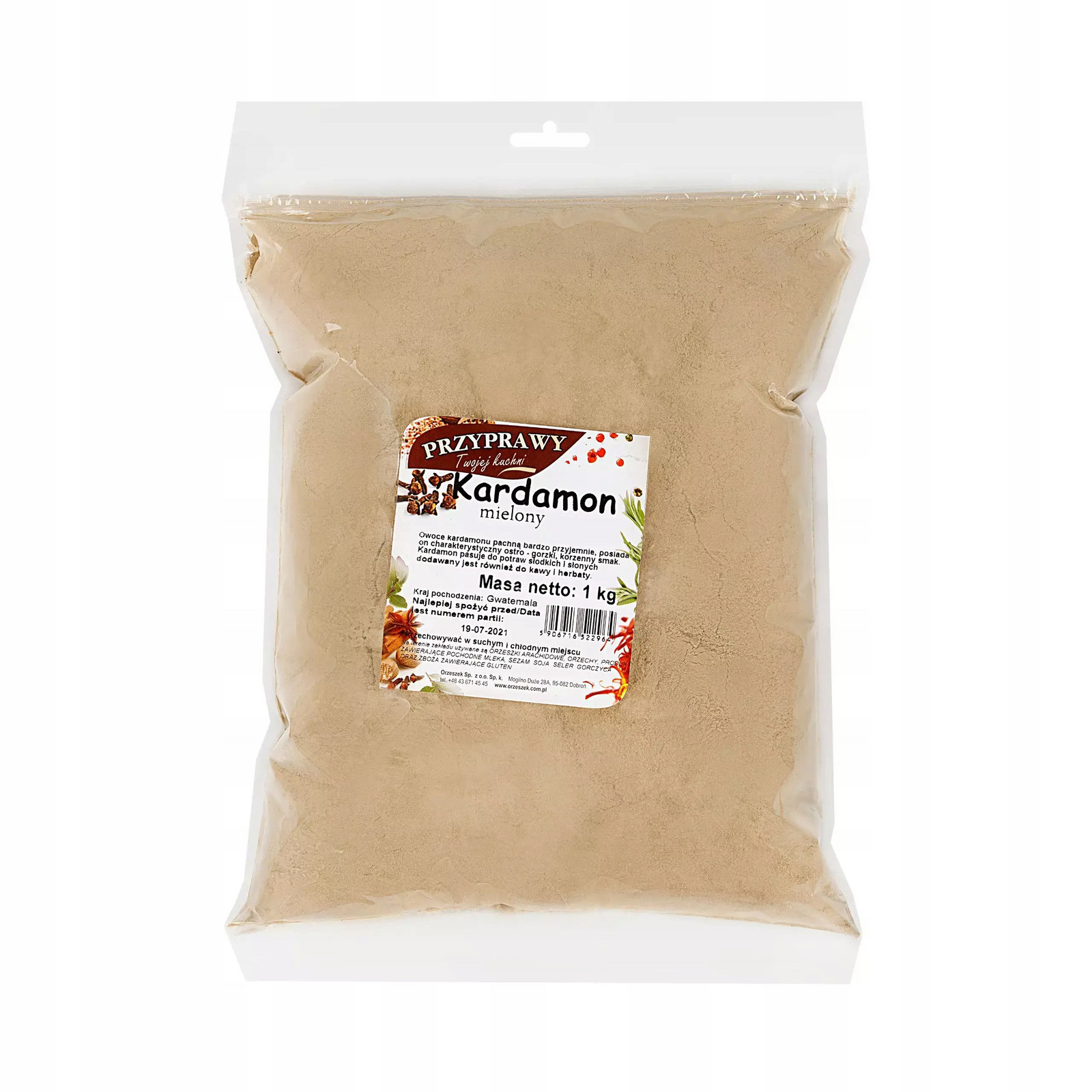 Kardamom mletý Koření vaší kuchyně 1 kg