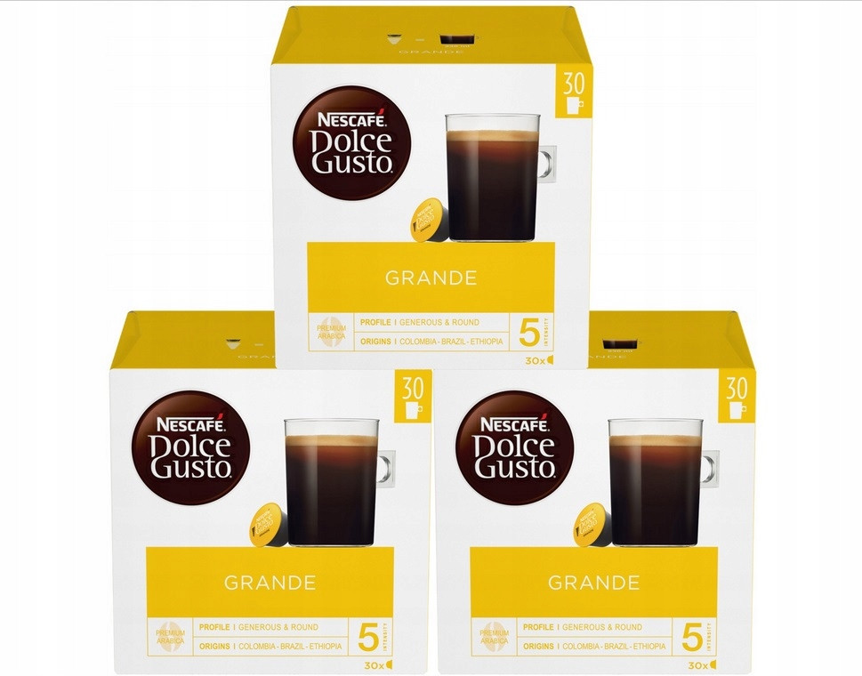 Kapsle pro Dolce Gusto Nescafe Dolce Gusto Grande 90 ks 3 x 30