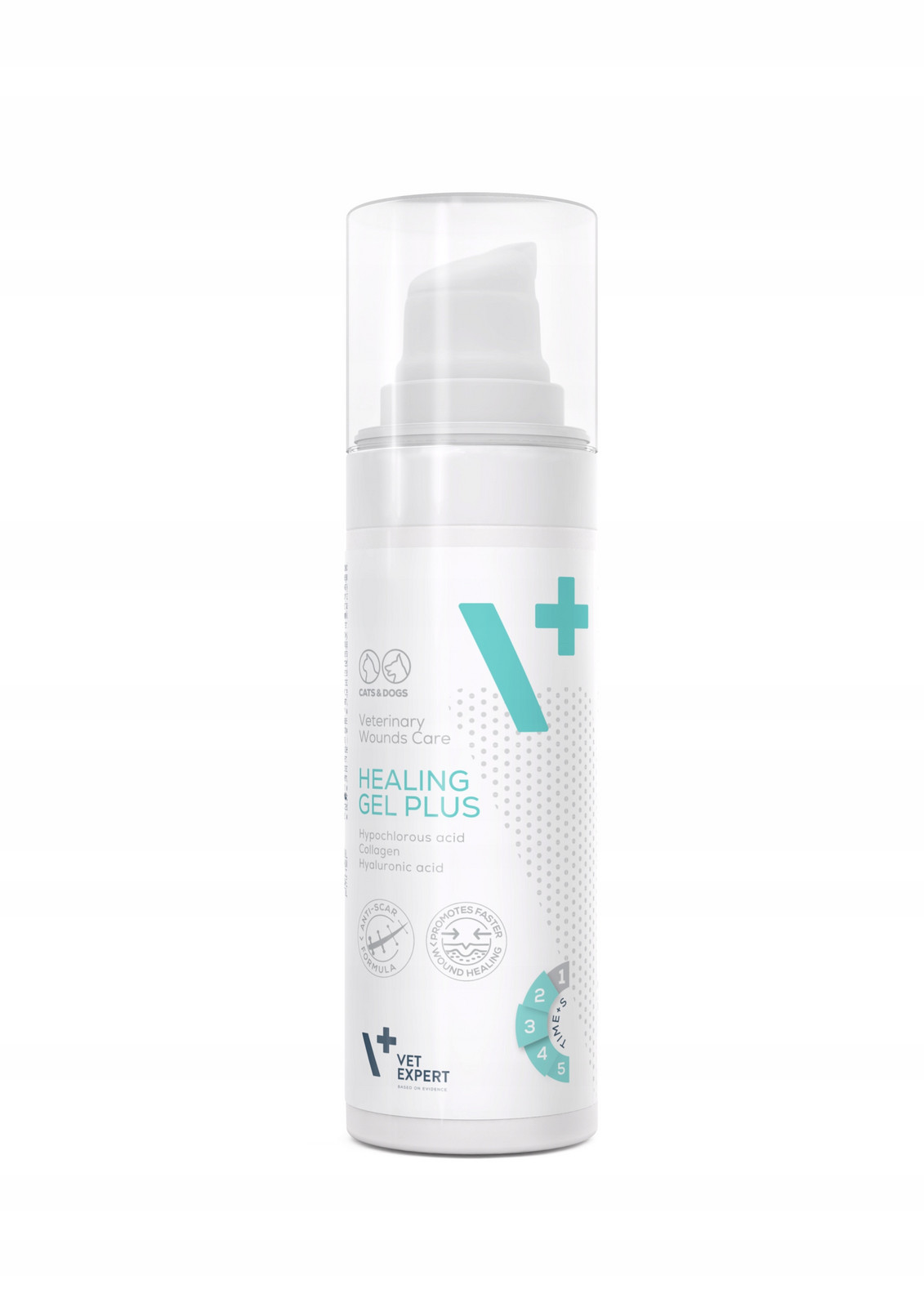 Vet Expert Healing Gel Plus hydrogel na podporu hojení ran 30 ml