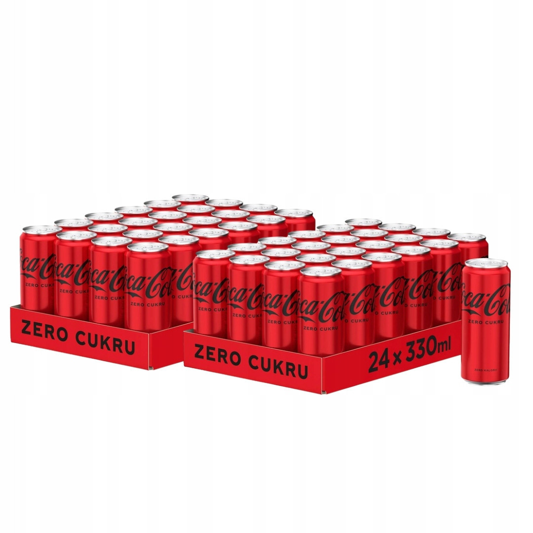 Sycený nápoj Coca-Cola Zero Cukr plechovka 200 Ml