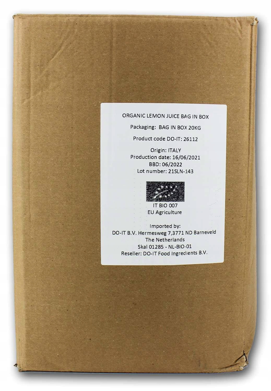 Citronová Šťáva Bio 20 kg Horeca (do It)