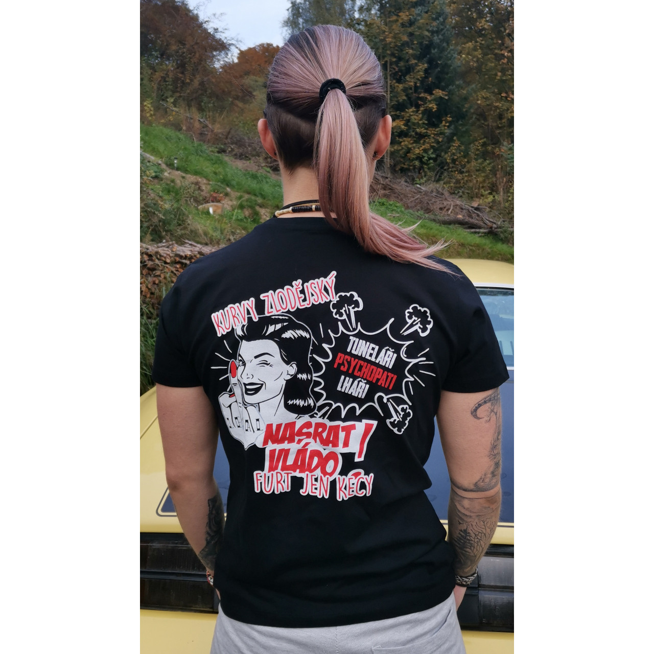 Triko dámské Legal Life Nasrat - černé, S