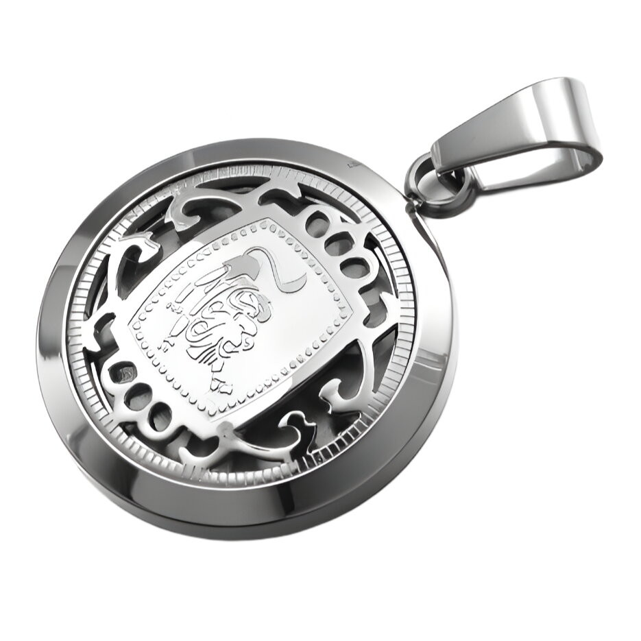 Přívěsek na řetízek na krk Gaira Zodiac Lev - stříbrný