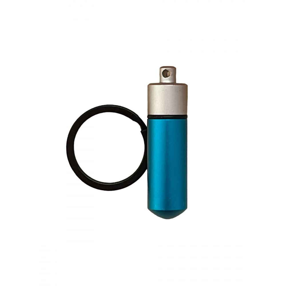 Voděodolná kapsle DC S - modrá-stříbrná