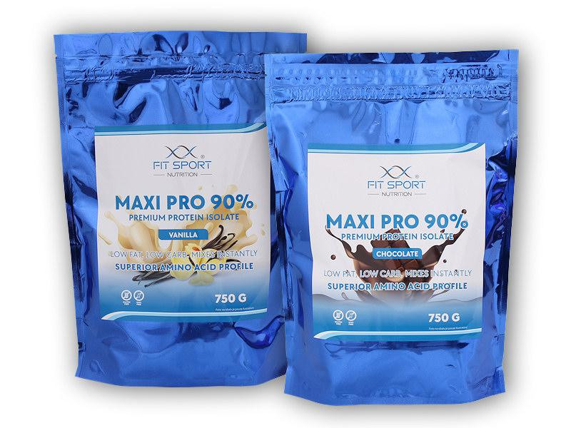 FitSport Nutrition 2x Maxi Pro 90% 750g