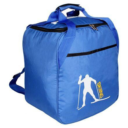 Merco Ski Rucksack taška na helmu a lyžáky modrá