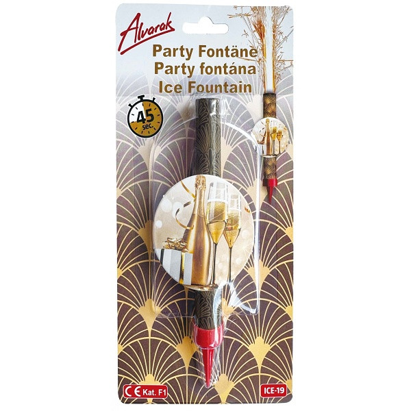 Fontánka dortová Šampaňské 12 cm