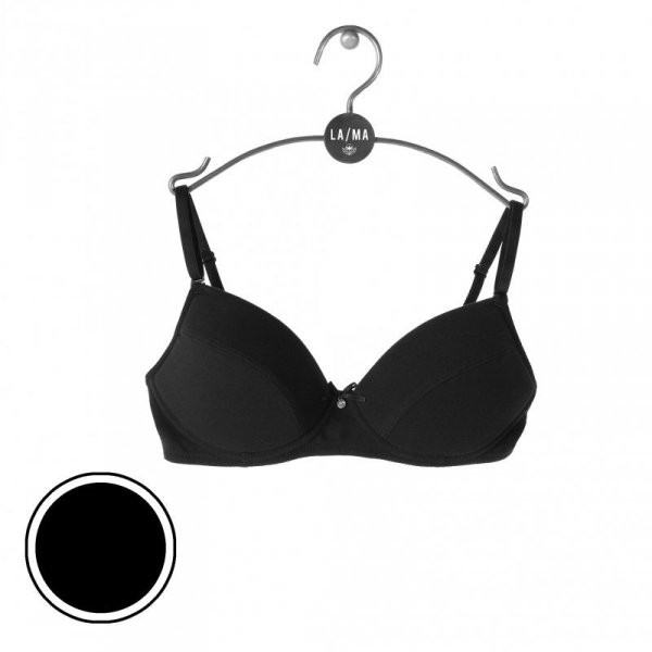 Lama G 2000 BR 02 Dívčí podprsenka 70AA černá