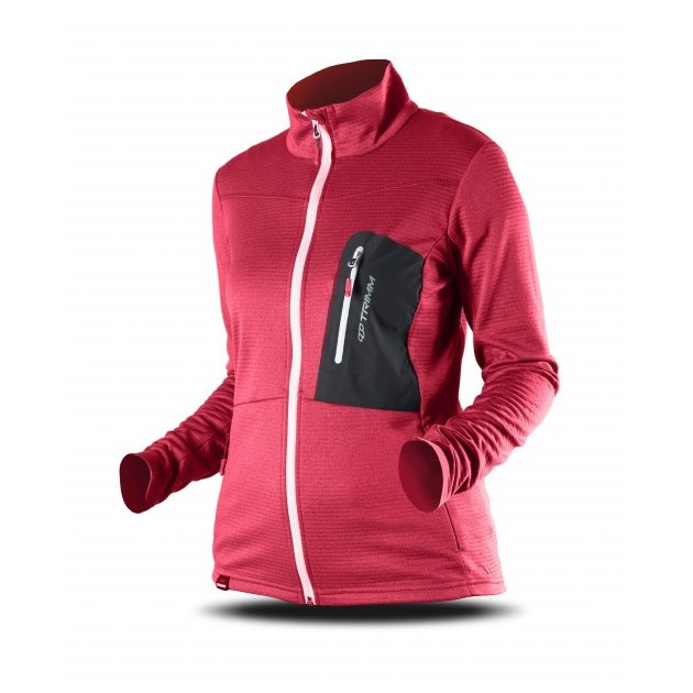 Dámská mikina Trimm Micron Lady Velikost: S / Barva: růžová