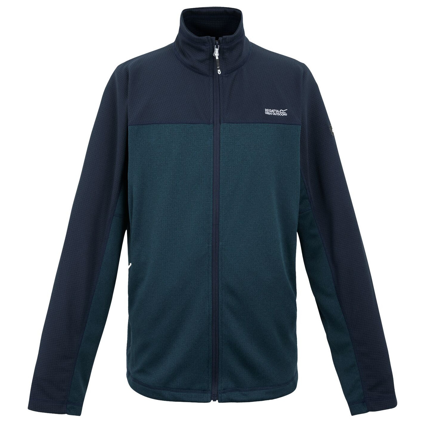 Pánská mikina Regatta Highton Full Zip Midlayer Velikost: L / Barva: modrá