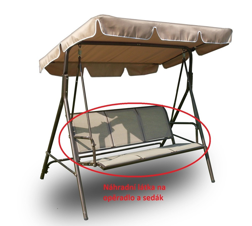 Látka na sedák k houpačce CONFORT ROJAPLAST