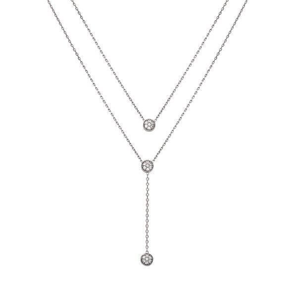 Náhrdelník se syntetickými kameny 376-573-000956 3.10g