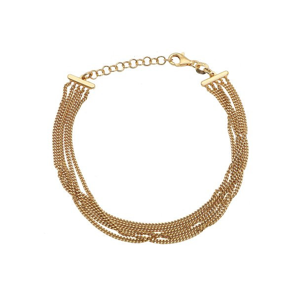 Náramek bez kamenů řetízkový 661-487-010227-0000