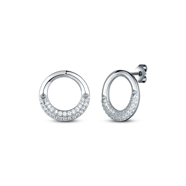 Náušnice se syntetickými kameny 136-391-249400-0000