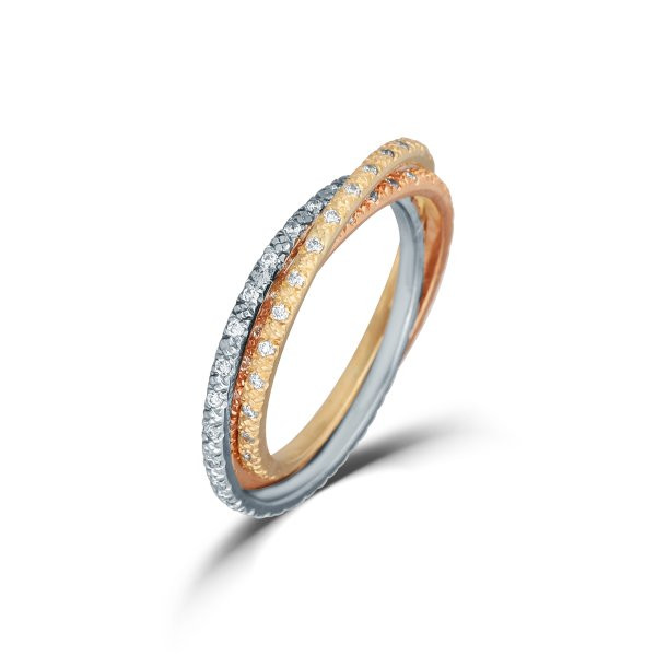 Prsten s brilianty 224-595-1423 55-3.95g