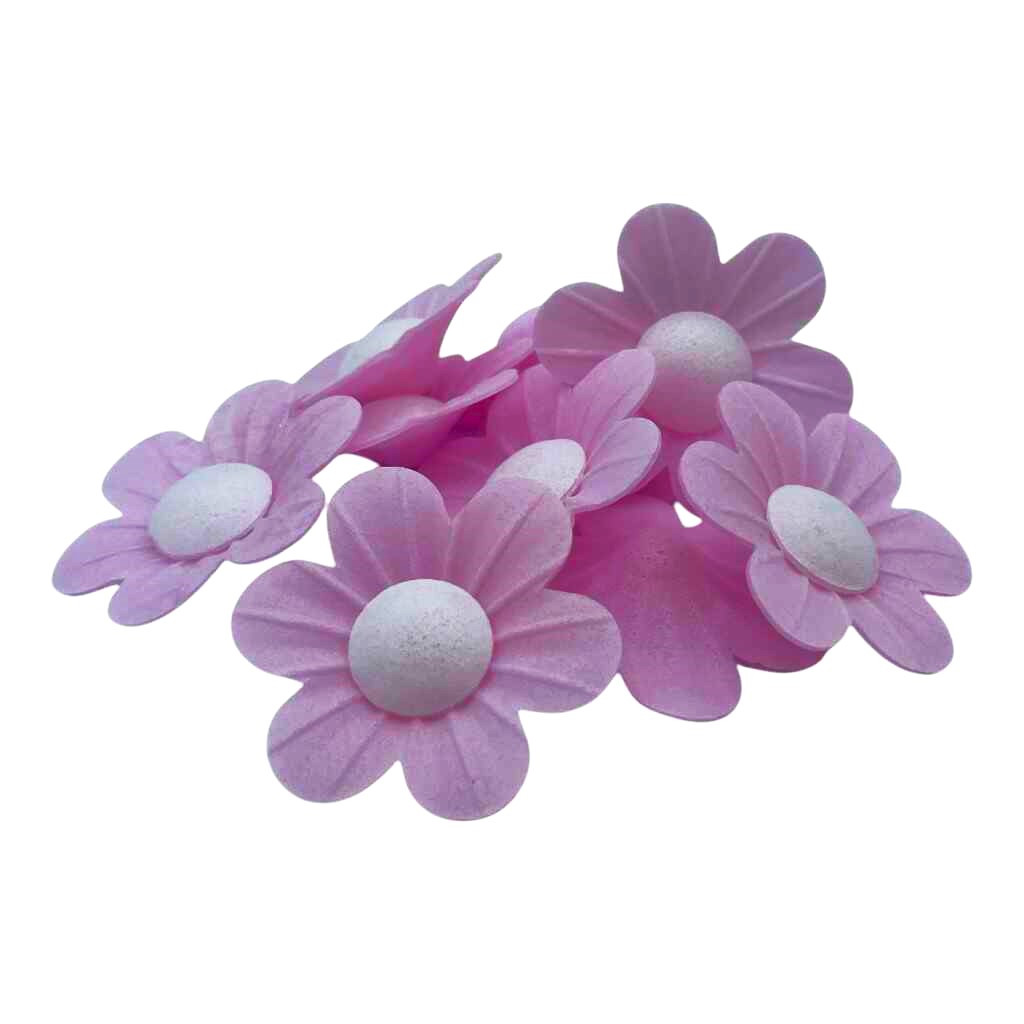 Jedlý papír 3D pomněnka růžová 10ks