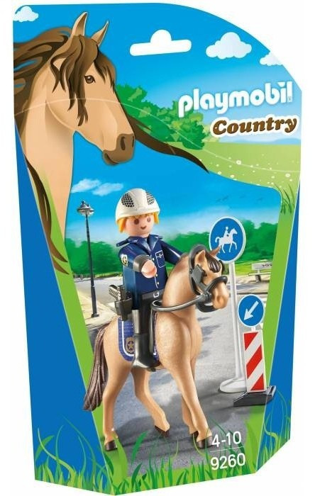 Playmobil Playmobil 9260 Policista na koni