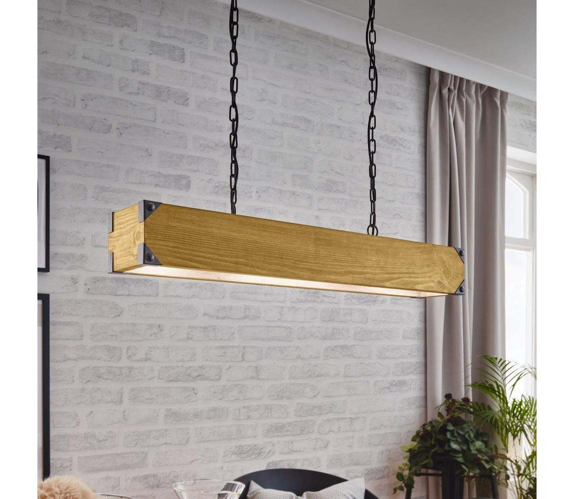 Eglo Eglo 43159 - Lustr na řetězu HARBOROUGH 4xE27/40W/230V