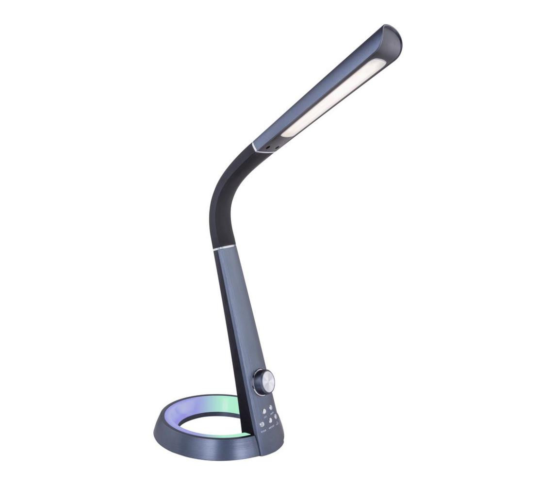 Globo Globo 58376B - LED RGB Stmívatelná stolní lampa MITTI 1xLED/8W/230V + LED/2W