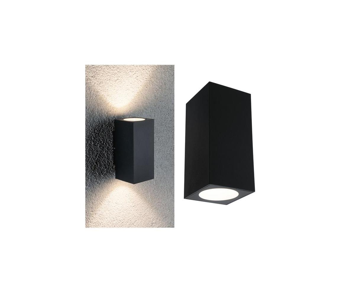 Paulmann Paulmann 94328 - 2xLED/2,8W IP44 Venkovní nástěnné svítidlo FLAME 230V antracit