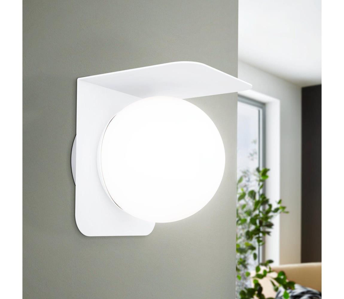 Eglo Eglo 99582 - Venkovní nástěnné svítidlo CORRIENTES 1xE27/15W/230V IP44 bílá