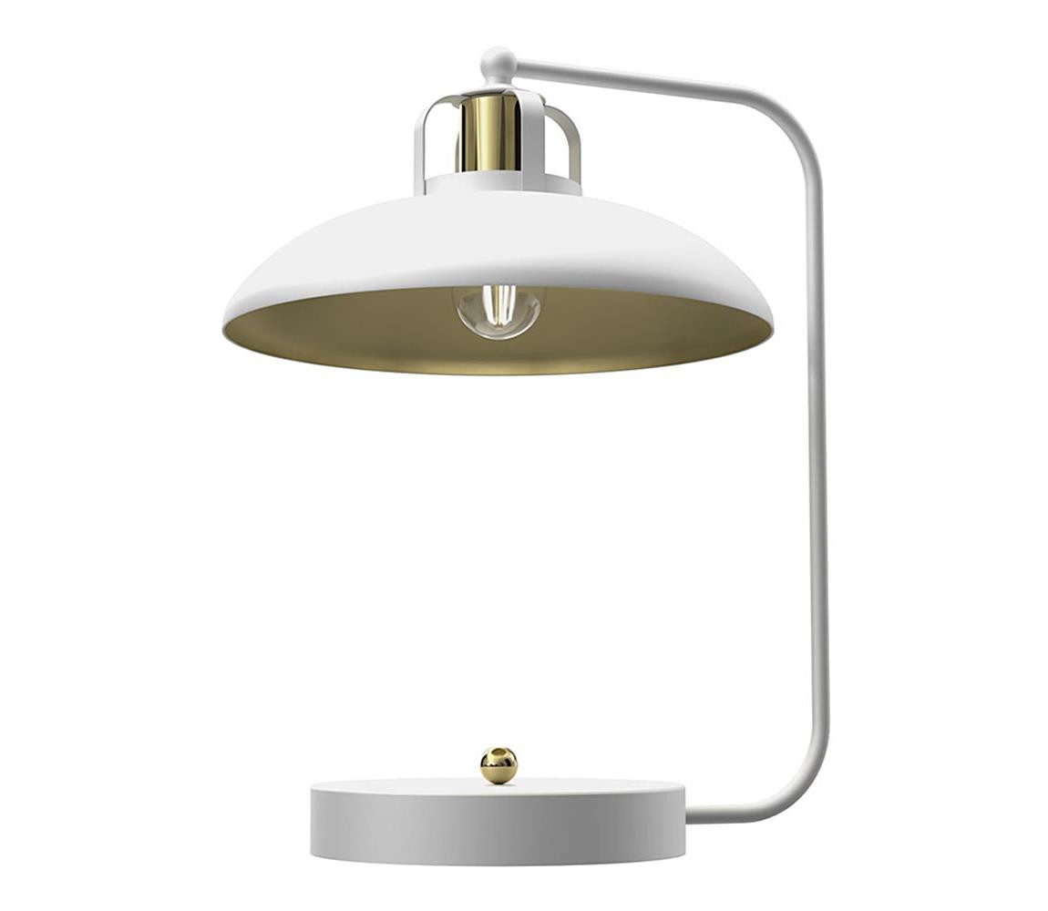 Stolní lampa FELIX 1xE27/60W/230V bílá