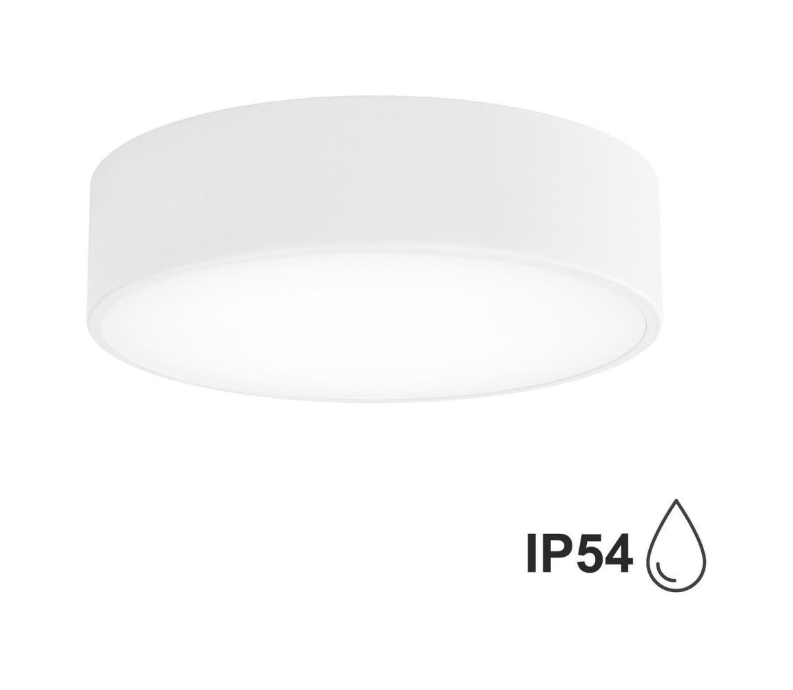 Koupelnové stropní svítidlo CLEO 2xE27/24W/230V pr. 30 cm bílá IP54