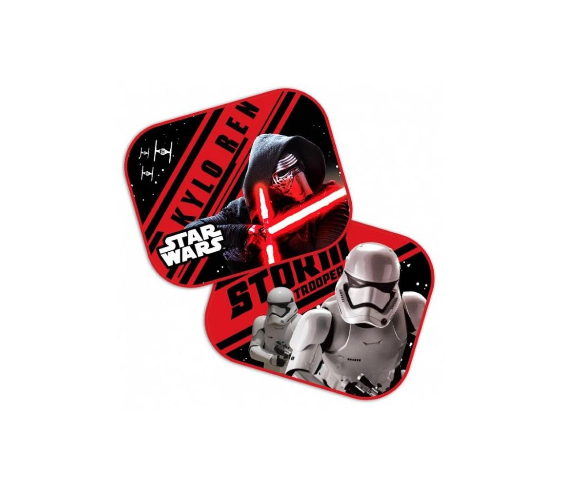Dětská sluneční clona s přísavkou 2 ks STAR WARS