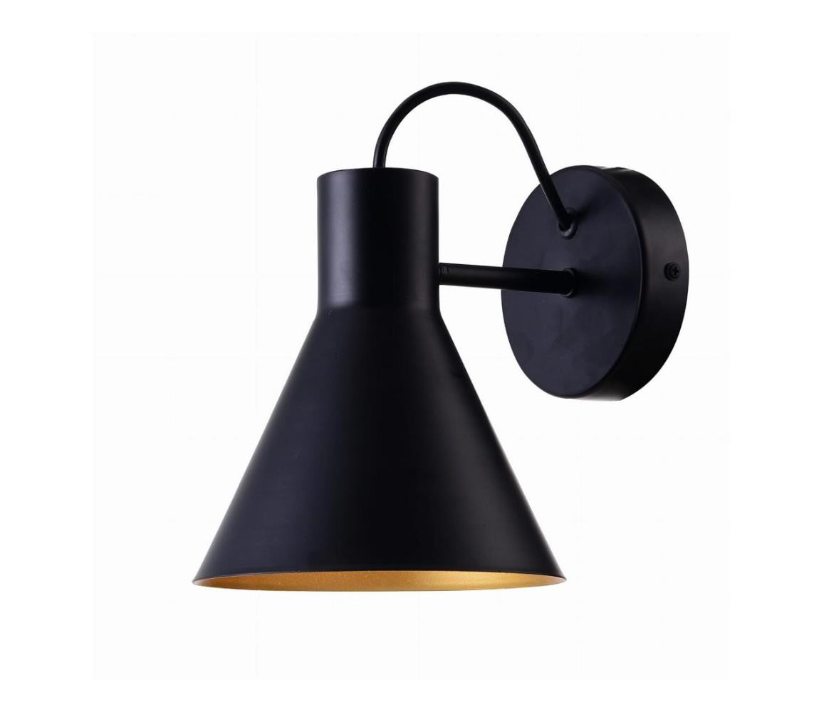 Nástěnné svítidlo MORE 1xE27/40W/230V černá