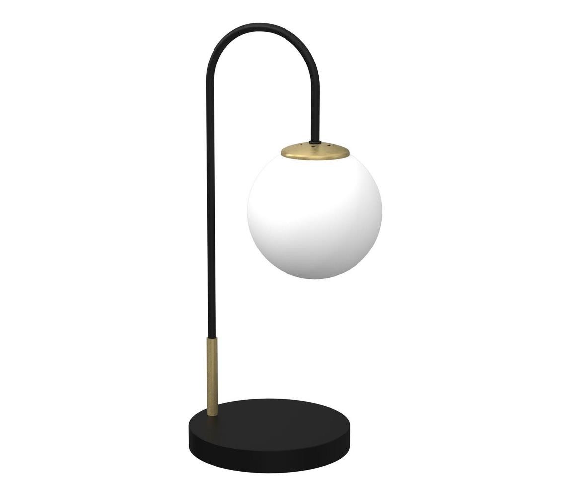 Stolní lampa CAMBRIDGE 1xE14/60W/230V černá/mosaz