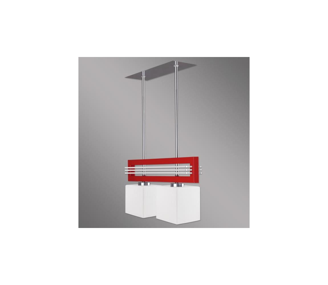 KEMAR Kemar SG/2/R/K - Závěsné svítidlo SANGA 2xE14/60W/230V