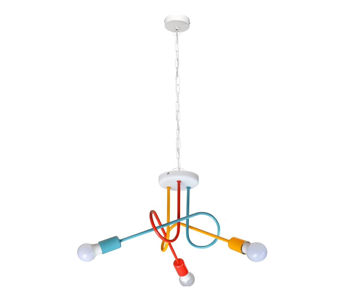 Lustr na řetězu OXFORD 3xE27/15W/230V