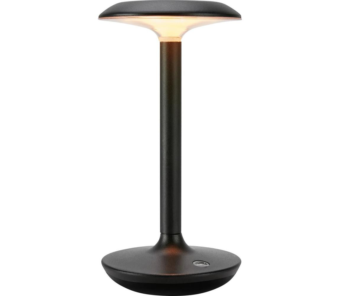 Markslöjd Markslöjd 108918-LED Stm. nab. lampa PETIT 2W/1800mAh 2200/2700/3000K IP44 černá