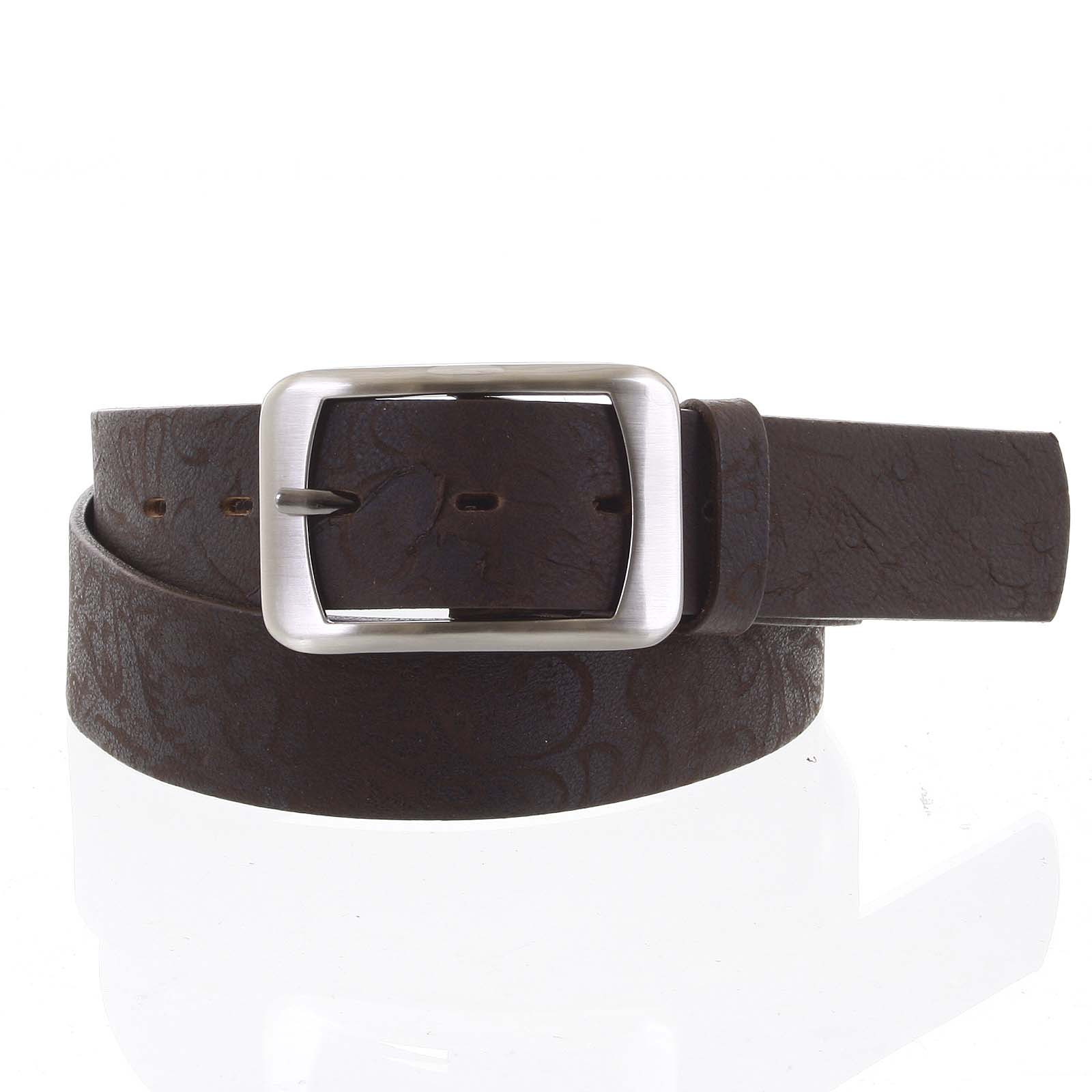 Dámský kožený opasek hnědý - PB Allon 95 hnědá