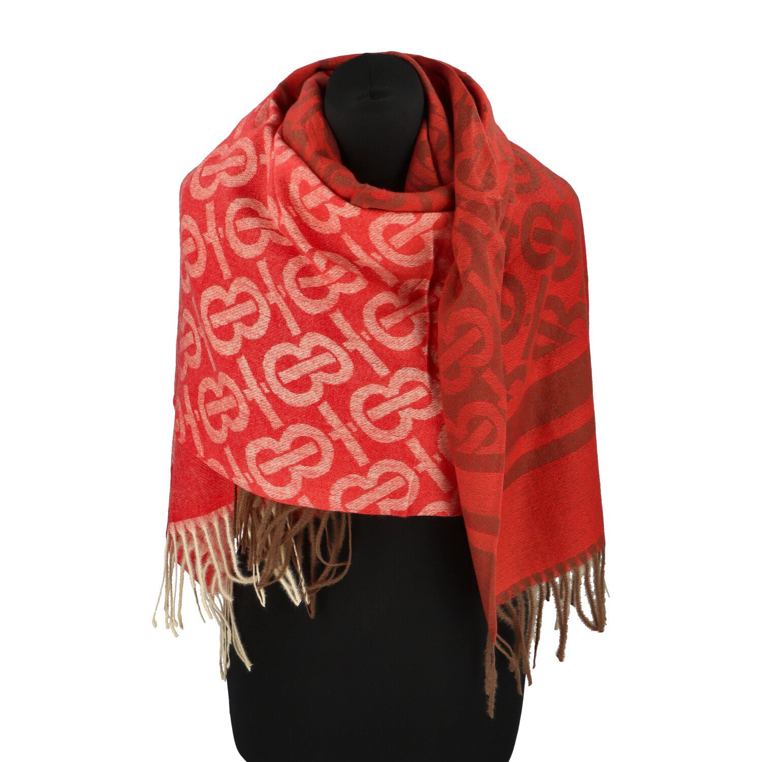 Dámská šála červená - Firenze Polyxeni červená