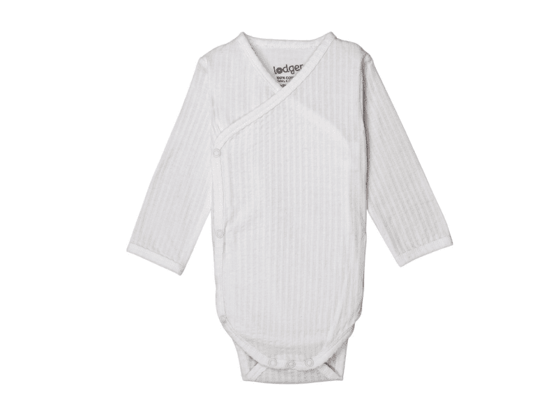 Lodger Romper LS Seersucker Cloud Dancer 68