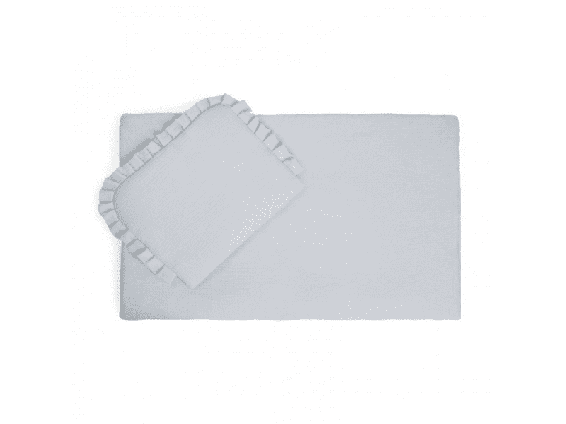 Maceshka Peřinka a polštář mušelín šedá