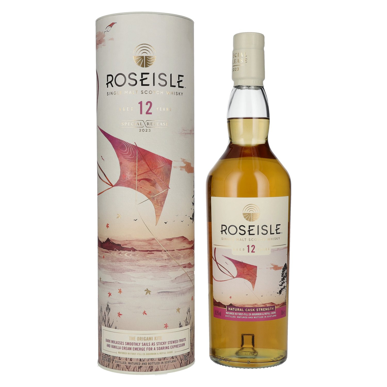 Roseisle 12 yo THE ORIGAMI KITE Single Malt Special Release 2023 56,5% 0,7l