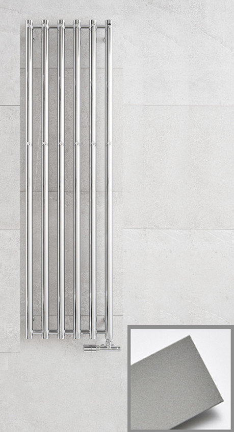 P.M.H PMH Rosendal R1MS koupelnový radiátor 266x950 mm - metalická stříbrná (P.M.H.)