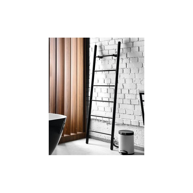 Instalprojekt Elektrický sušák PRIMAVERA - C31 černá matná, 500 × 1600 × 88-98 mm, 120 W