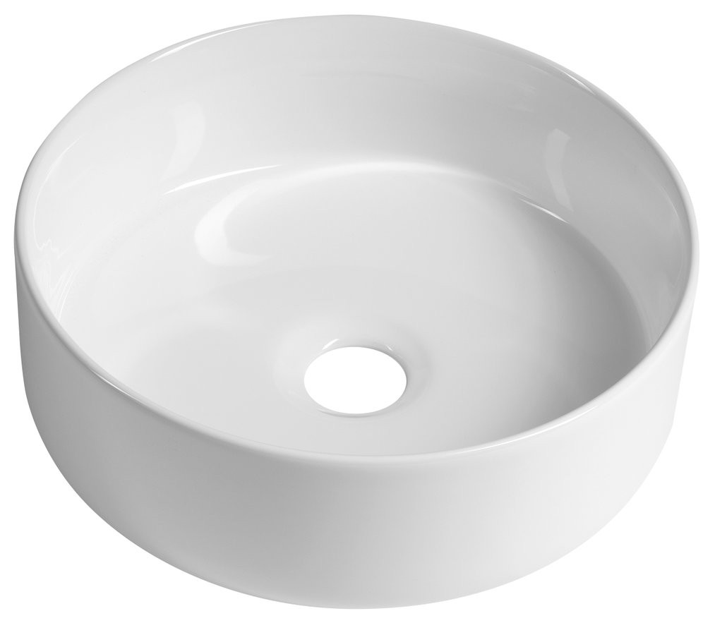 Sapho NIMIS keramické umývátko na desku Ø 30 cm, bílá