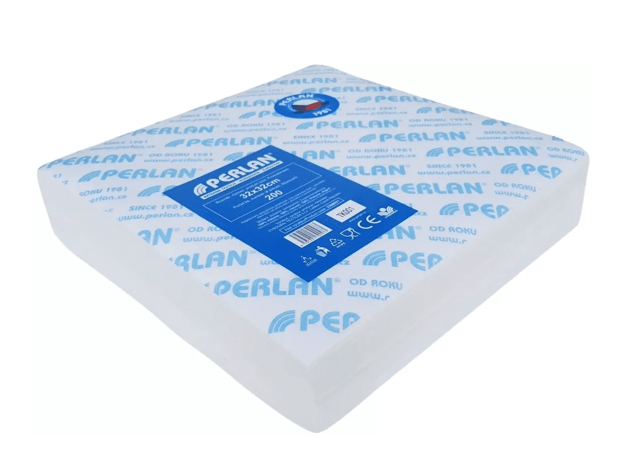 Perlan 45 g 32 x 32 cm přířez balení 200 ks