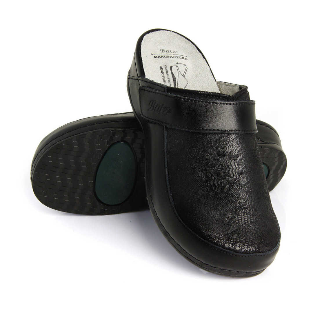 Batz Elena Black Dámské zdravotní pantofle 37