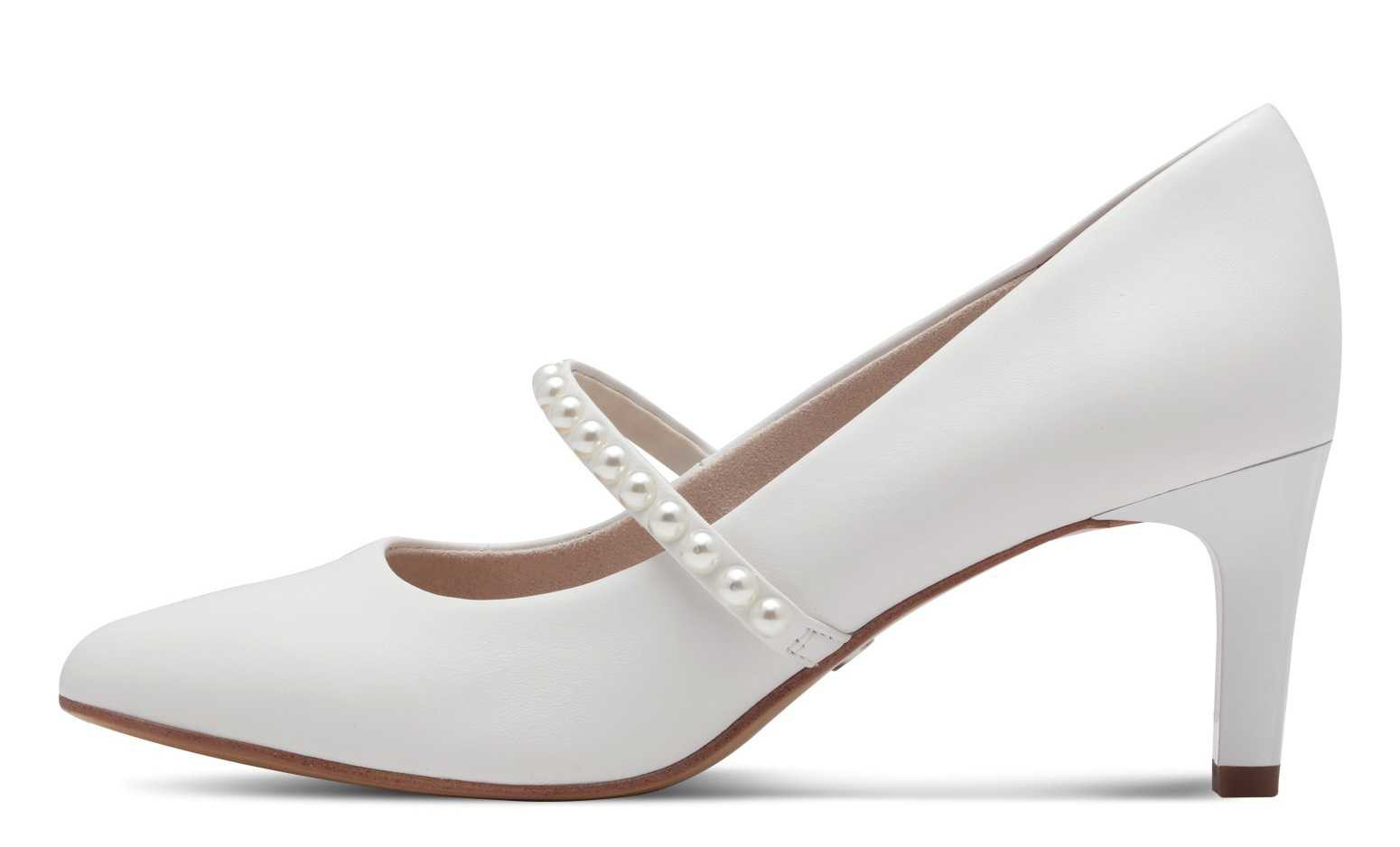 Tamaris 1-22424-44-100 Dámské baleríny bílé 37