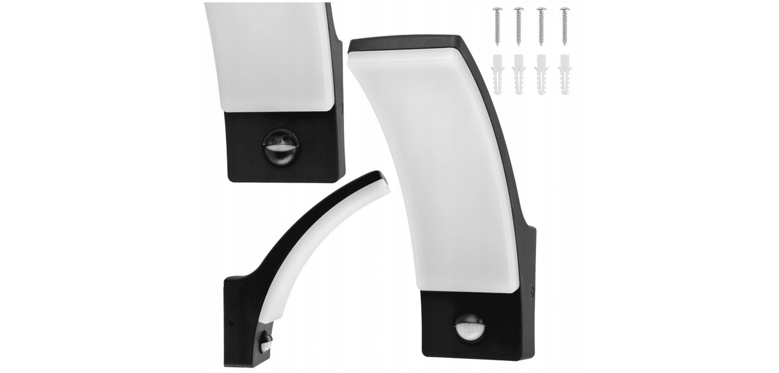 Berge LED nástěnné svítidlo 12W - 800lm - venkovní s pohybovým čidlem ME0039