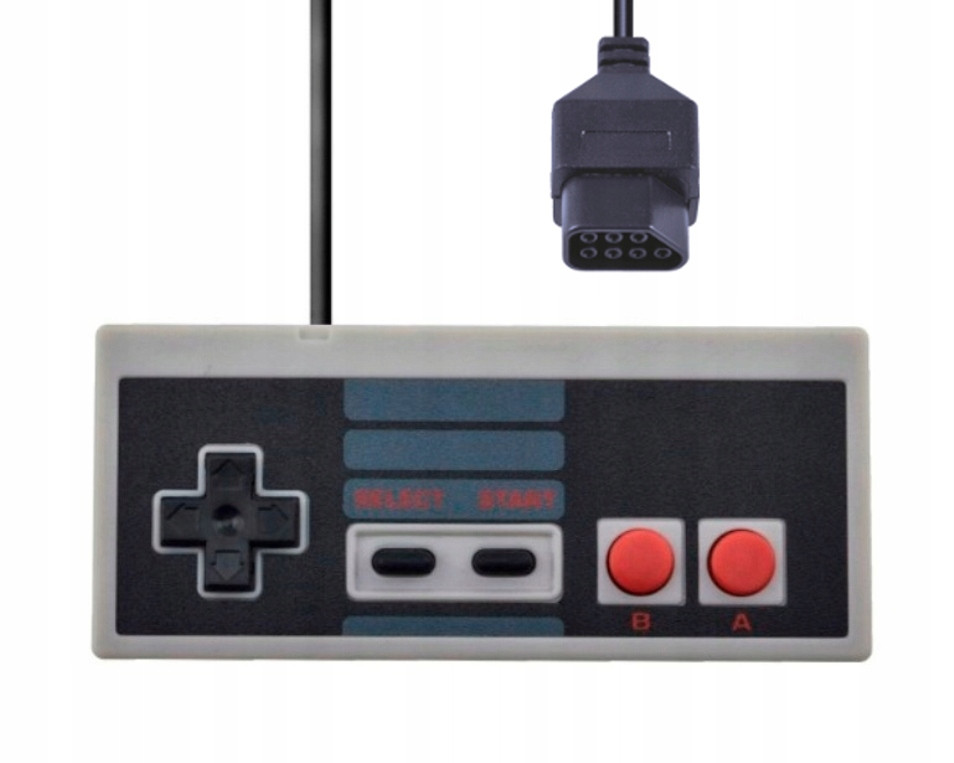 Pad joypad ovladač pro konzoli Nintendo Entertainment System Nes Ntsc 1.7m