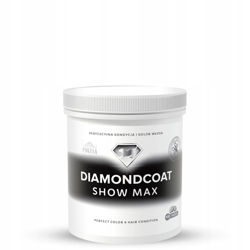 Pokusa Diamondcoat Showmax 500 Tabl Pro Krásnou Psí Srst