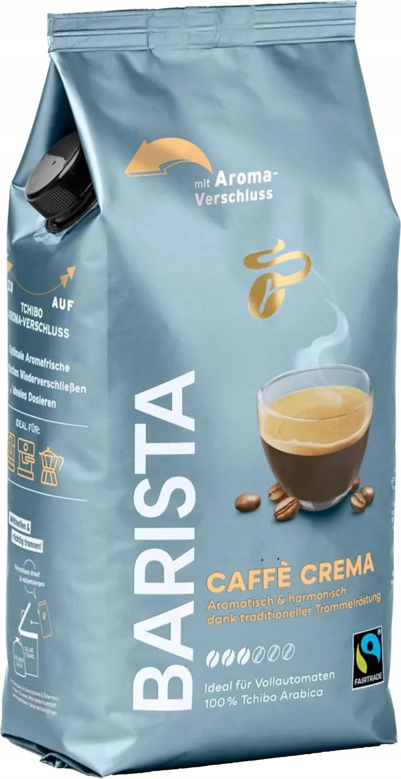 Káva zrnková Tchibo Barista Caffe Crema 1 kg